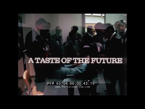 LOCKHEED L-1011 TRISTAR AIRCRAFT PROTOTYPE MOCK-UP   FOOD SERVICE TEST FILM  63704