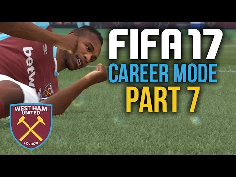 FIFA 17 Career Mode Gameplay Walkthrough Part 7 - SEEING RED (West Ham)