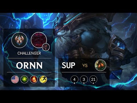 Ornn Support vs Nautilus - NA Challenger Patch 9.15