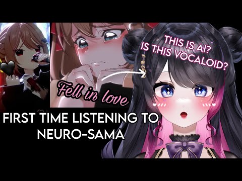 VSINGER REACTS TO NEURO-SAMA SONGS FOR THE FIRST TIME (+ EVIL)