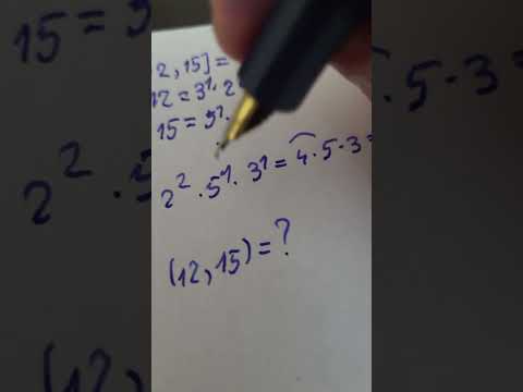 Cel mai mic multiplu comun și cel mai mare divizor comun pentru clasele 5 și 6