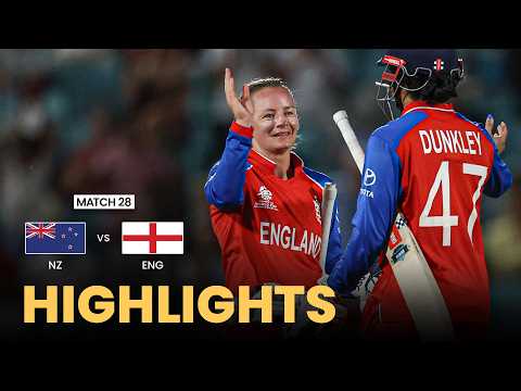 T20 WorldCup 2026 : England vs New Zealand Match Highlights