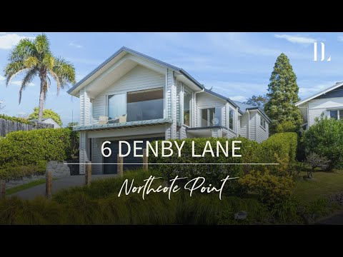 6 Denby Lane, Northcote Point, Auckland, 3房, 2浴, 独立别墅