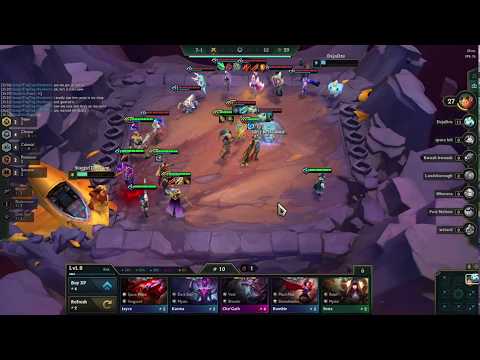 [TFT] Monstrous Xerath ults 21 shots in 1 round [Chrono][Celestial]