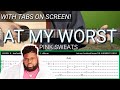 at my worst fingerstyle tabs - pink sweats abz collado