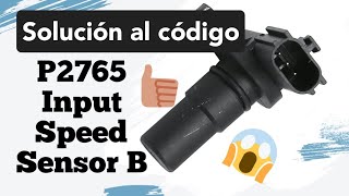 Interpretación dtc p2765