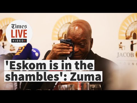 Jacob Zuma's first media briefing after 15 month prison sentence