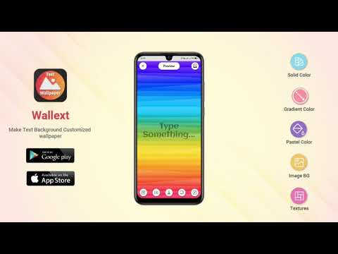 Wallext: Text Wallpaper BG