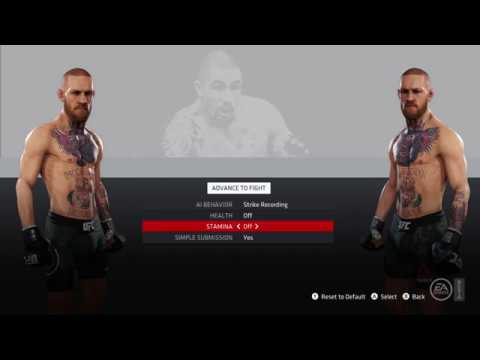 UFC 3 BETA FULL GAMEPLAY