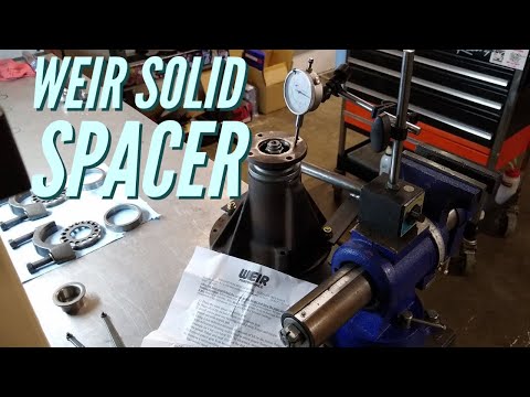 Solid Pinion Spacer Install