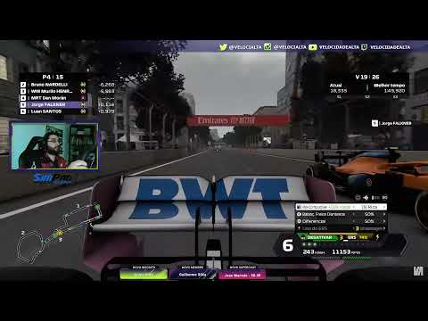 Duelo épico com o Falkner curva a curva na Liga Prorace!