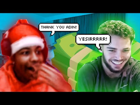 Adin Ross Gave Me $10,000 For Christmas!