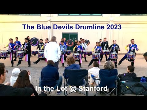 In the Lot with The Blue Devils Drumline 2023 @DCI​⁠​⁠ West [4K]