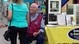 93-year-old Lowe's employee reflects on WWII experience