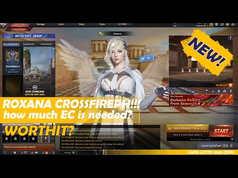 ROXANA CROSSFIRE PH 2025 GACHA AND GAME PLAY