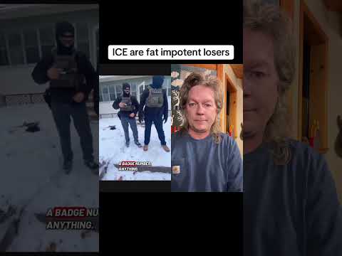 ICE are fat impotent losers #duet #maga #ice #iceagents #pigs #bullies #cowards #usefulidiots #dumb