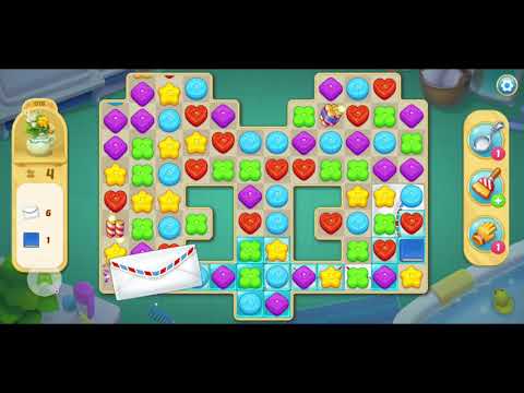 행복의저택/Matchington mansion Level 1716 Win Boosters(Coin*4,Spoon*2)/Puzzle/Matchington/mansion