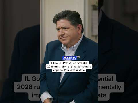 IL Gov. JB Pritzker on potential 2028 run and what's 'fundamentally important' for a candidate