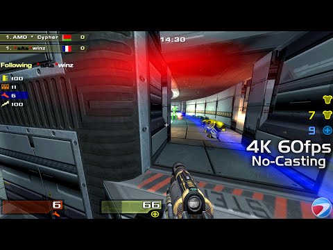 Winz vs Cypher ESWC 2006 Grand Final (No Shoutcasting) Quake4 Duel Tournament 4k60fps