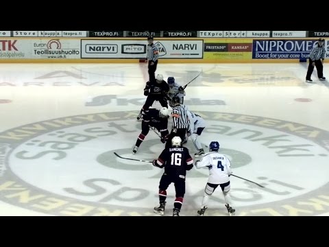 Finland-Usa U18 13.2.2016. Koko 2.erä / 2nd period