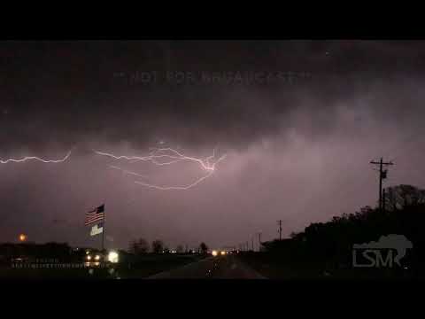 04-07-2021 Eudora, AR - Close Range Power Flashes and Lightning