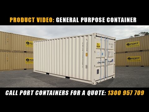 Product Video- General Purpose Shipping Container