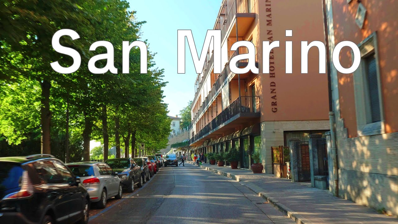 🇸🇲  San Marino (SM), 2021, afternoon driving tour