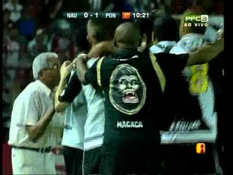 Bruno Collaço - Gol de falta - Náutico x Ponte Preta