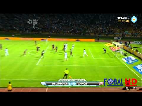 Resumen de goles | Belgrano 2 - Lanús 2 | Torneo Final 2014 - Fecha 1 |HD|
