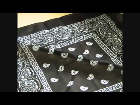 Cheap Black Bandana from Banggood