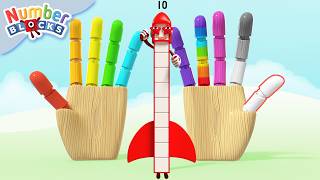 A Incrível Aventura do 10 | Aprenda a Contar para Crianças - Compilação | Numberblocks Português