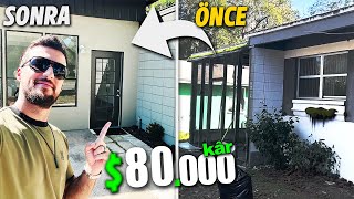 Amerika’da $77.000’e Aldığımız Havuzlu Evi Kaça Sattık? | Baştan Aşağı