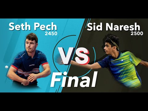 Seth Pech vs Sid Naresh $3000 Open FINALS 2021