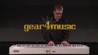 Video thumbnail for Korg B1 Digital Piano (Performance) by Gear4music Guitars