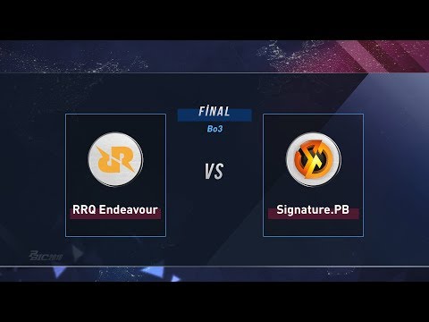 PBIC2018 Finali: RRQ Endeavour vs Signature.PB