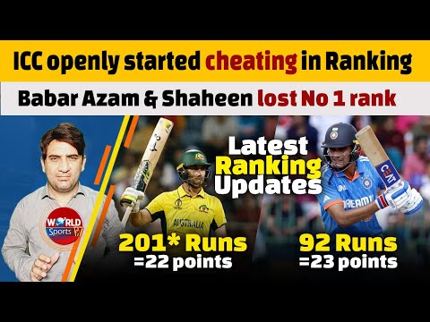 ICC made Shubman Gill and Siraj No 1 | Babar Azam & Shaheen lost No 1 rank | ICC ranking 2023