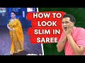 How To Look Slim In Saree How To Look Slim And Tall In Saree Saree Styling Tips For Plus Size