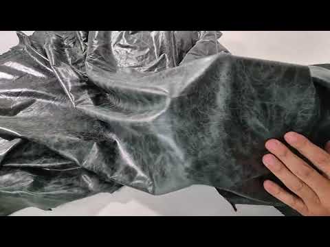 GREEN UPHOLSTERY LEATHER  4833