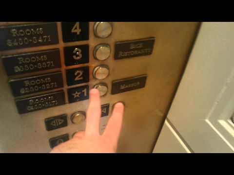 Otis Traction Elevator @ The Loews Portofino Hotel Orlando, FL (West Side)