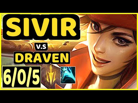 OMOK KING (SIVIR) vs DRAVEN - 6/0/5 KDA BOTTOM ADC CHALLENGER GAMEPLAY - NA