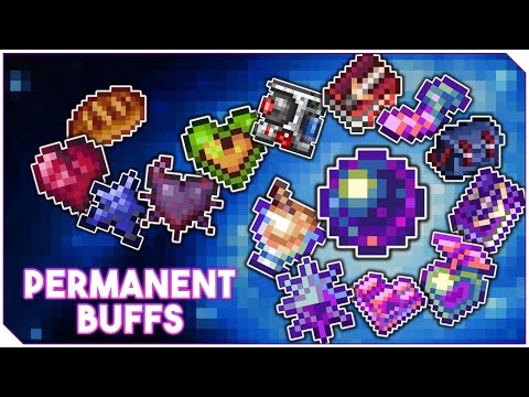 EVERY Item That Gives a Permanent Buff In Terraria