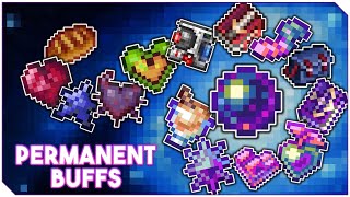 EVERY Item That Gives a Permanent Buff In Terraria
