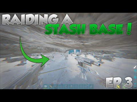 RAIDING THE MOST HIDDEN BASE EVER! | ARK Small Tribes PVP S4 EP3