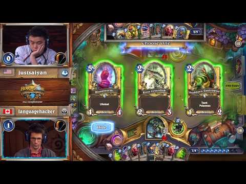 HCT Fall Championship Semifinal: Justsaiyan vs Languagehacker - 2018 | Day 4 Playoffs