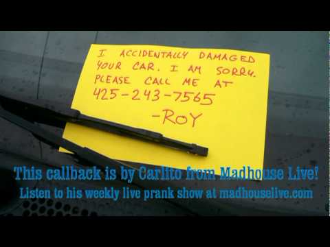 Sorry I Dinged Your Car!