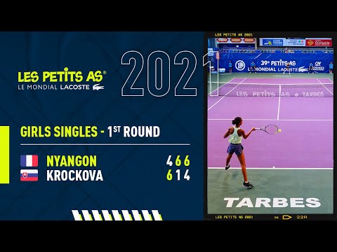 Les Petits As 2021 | Girls 1st Round | Natalia Krockova vs. Beverley Nyangon