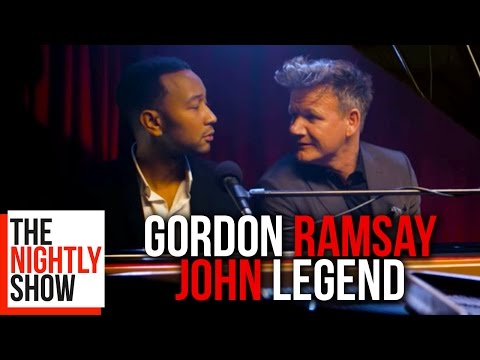 John Legend Sings Classic Gordon Ramsay Insults