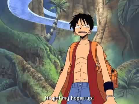 One Piece Luffy Singing Baka Song -Skypiea Island- Episode 169 (From : PT5)