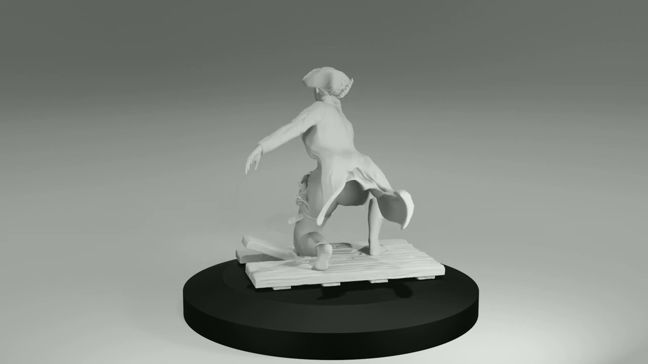 海賊 3Dプリントモデル