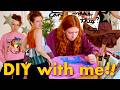 Trying To DIY My Dream Spring Wardrobe Thrift Flip Upcycle Sew With Me